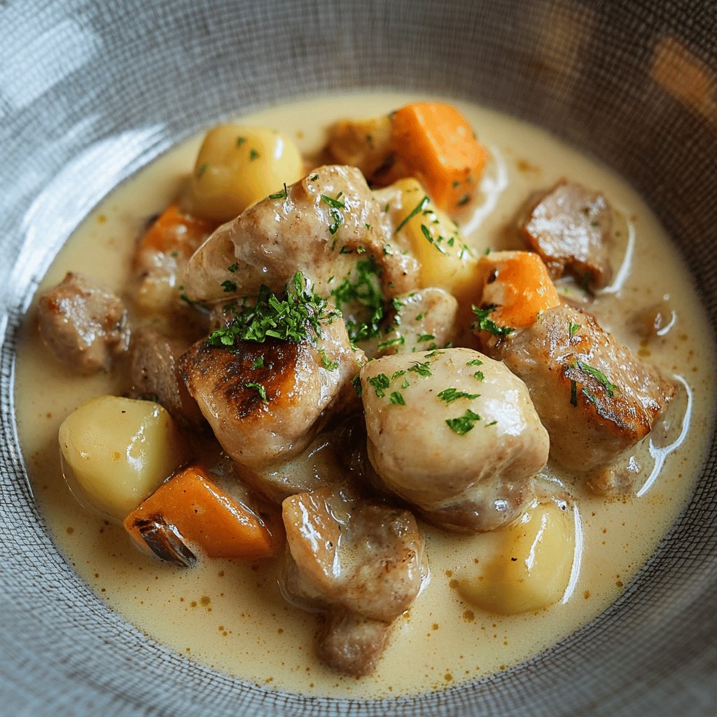 Blanquette de veau traditionnelle