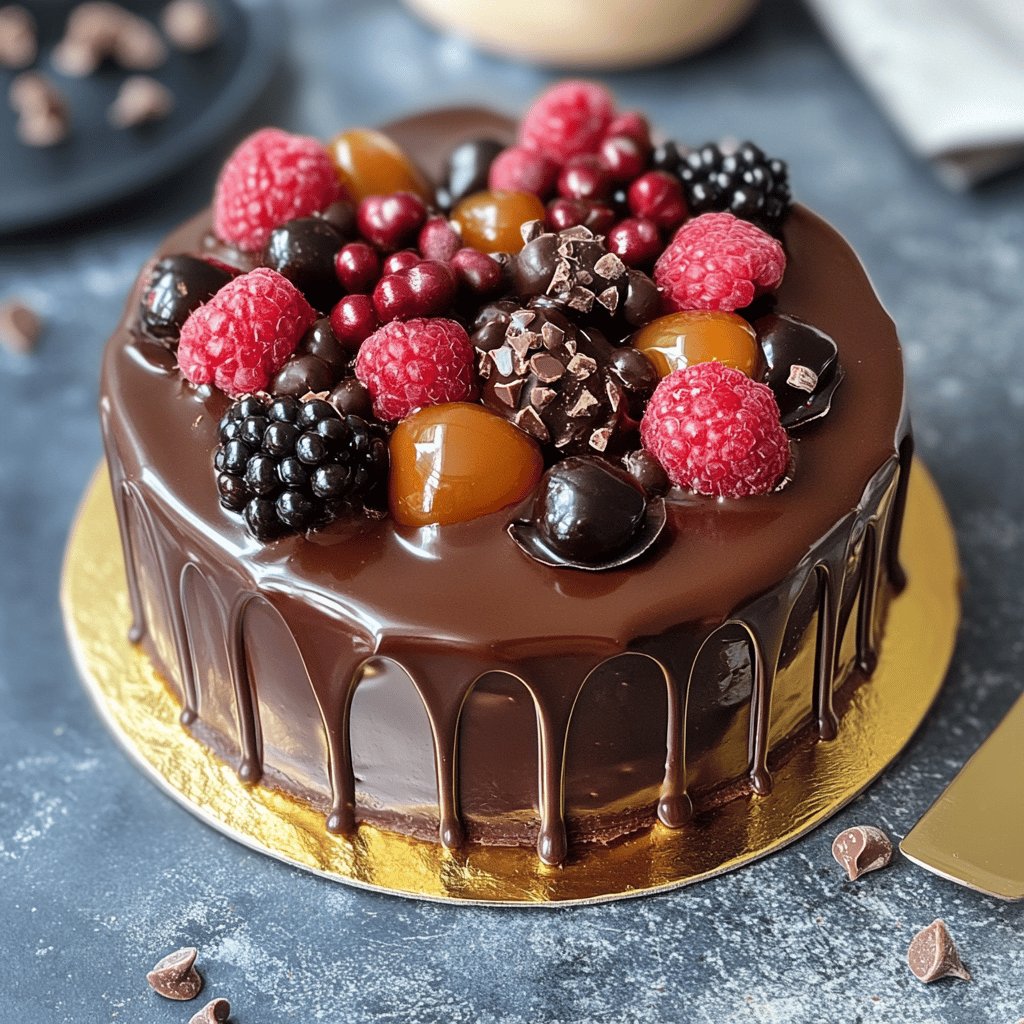 Gâteau au chocolat fondant rapide