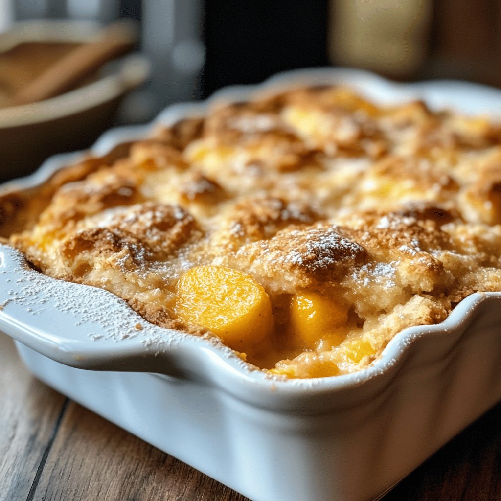 Southern Peach Cobbler