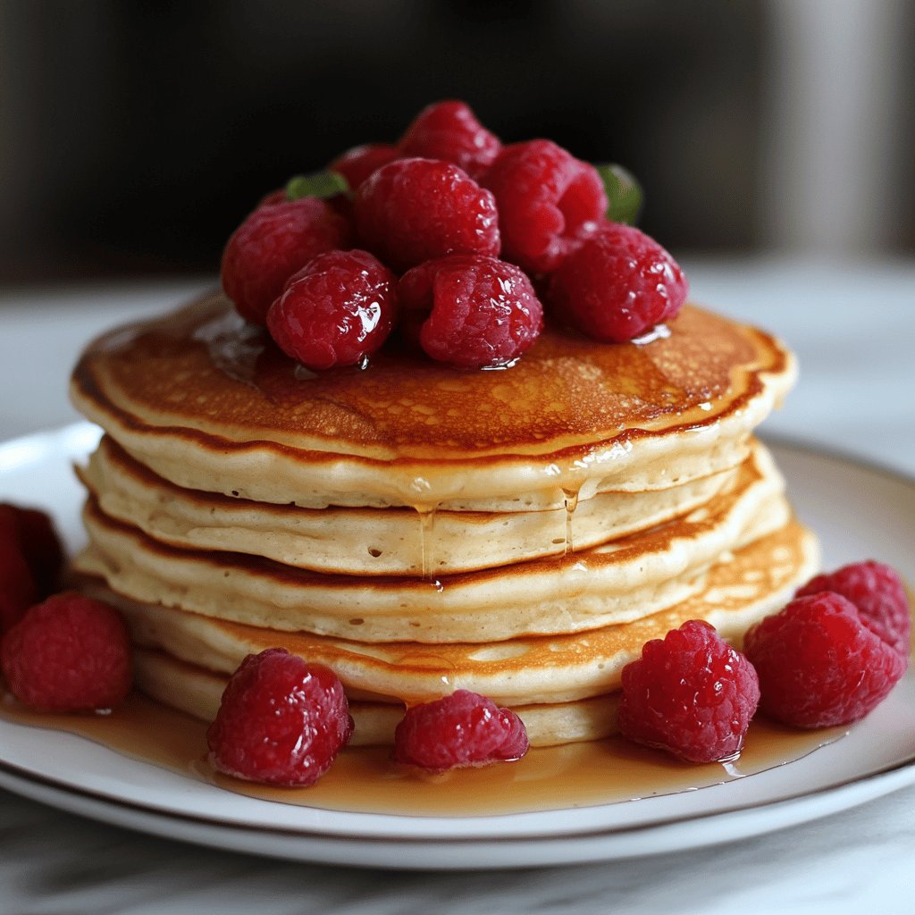 Pancakes Moelleux Faciles