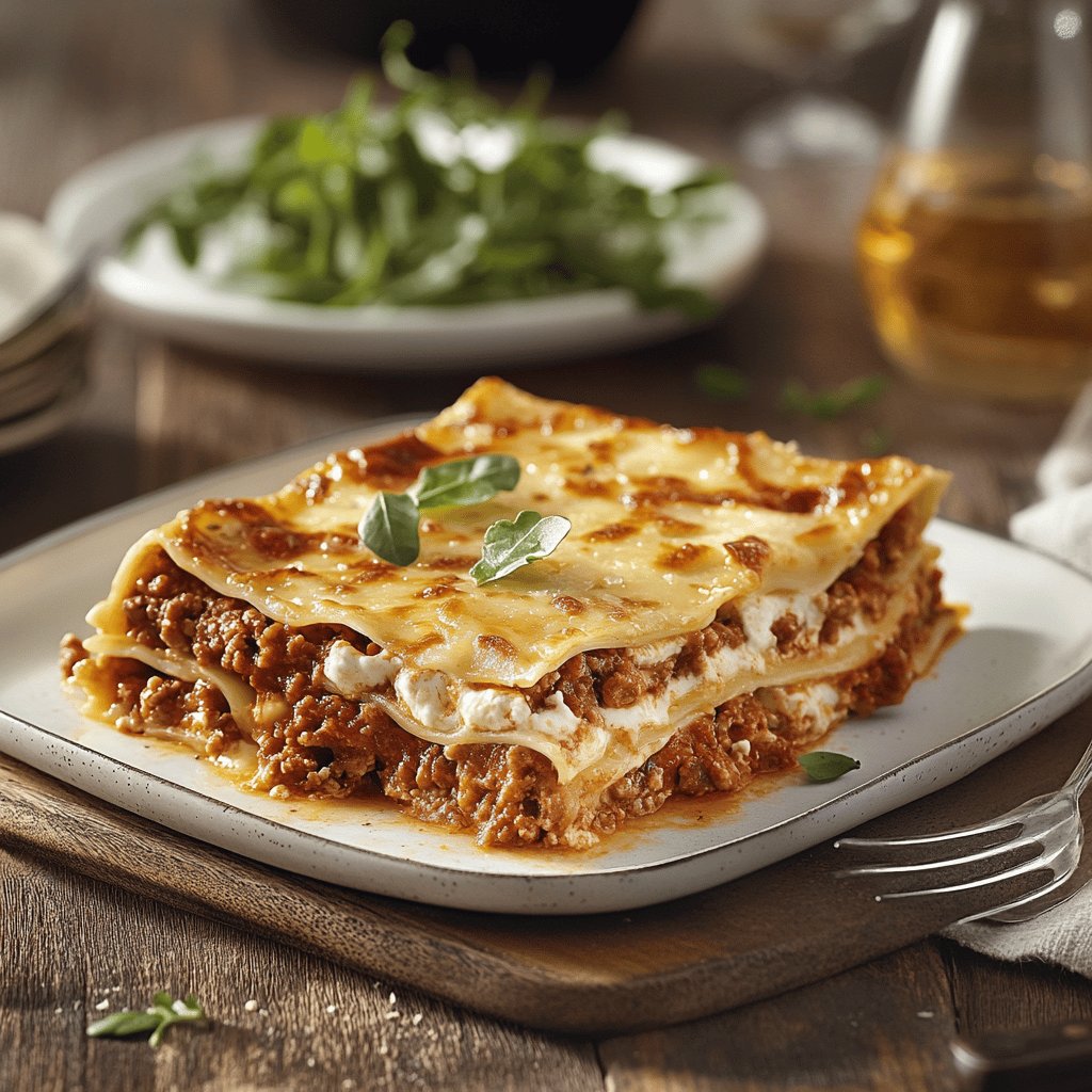 Lasagnes à la bolognaise