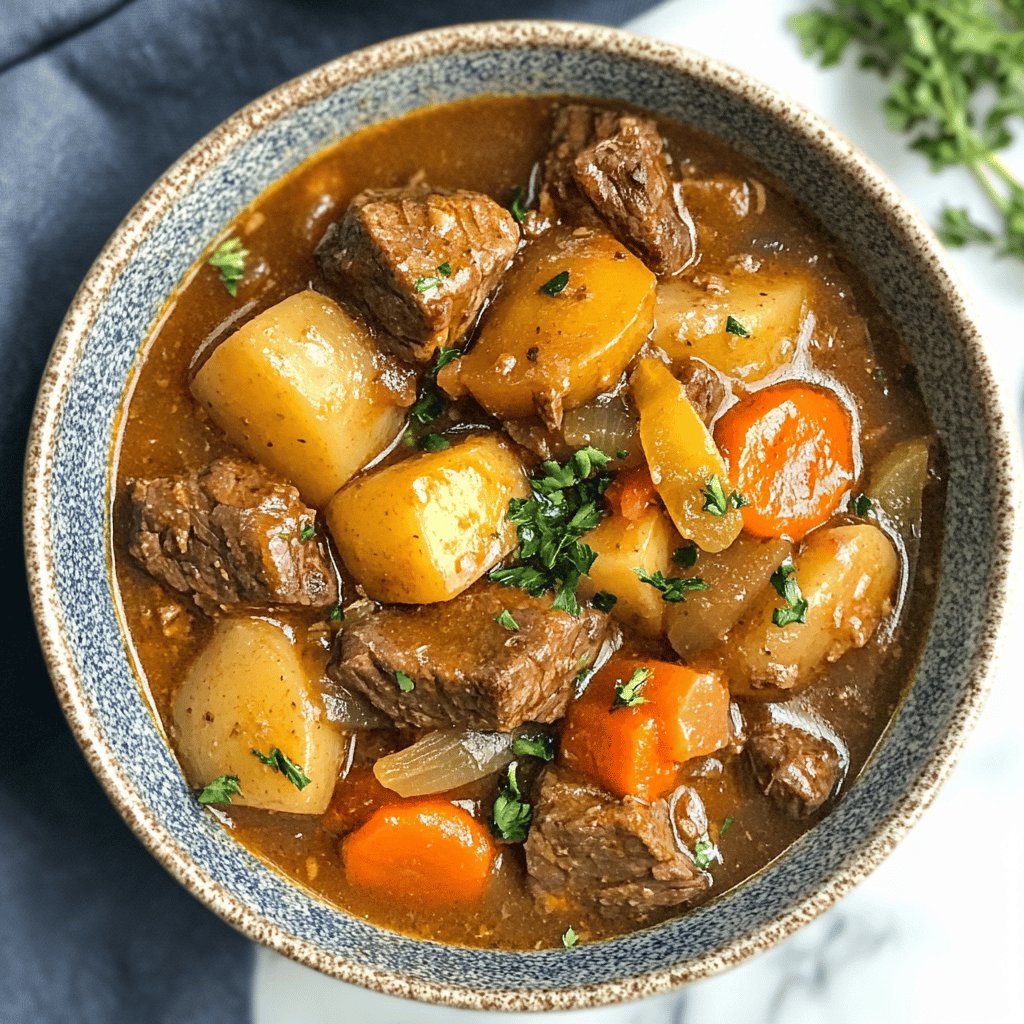 Slow Cooker Beef Stew