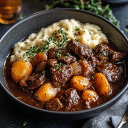 Boeuf bourguignon traditionnel