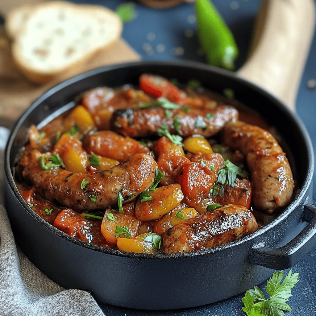 Délicieux Rougail Saucisse