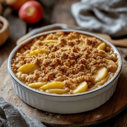 Crumble aux pommes facile