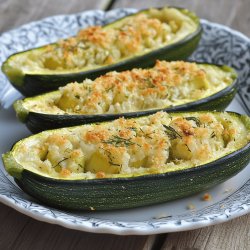 Courgettes farcies savoureuses