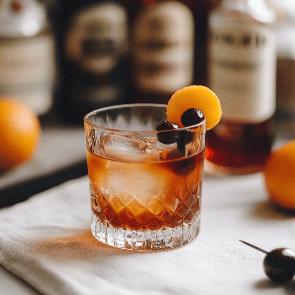 Classic Old Fashioned Cocktail