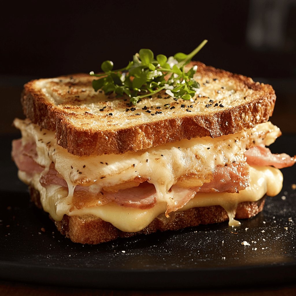 Délicieux Croque-Monsieur