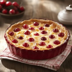 Clafoutis aux cerises traditionnel