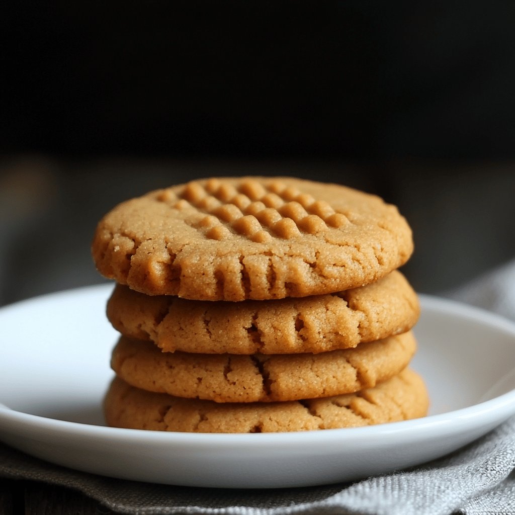 Simple Peanut Butter Cookies