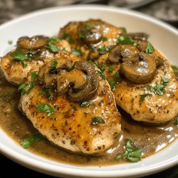 Savory Chicken Marsala