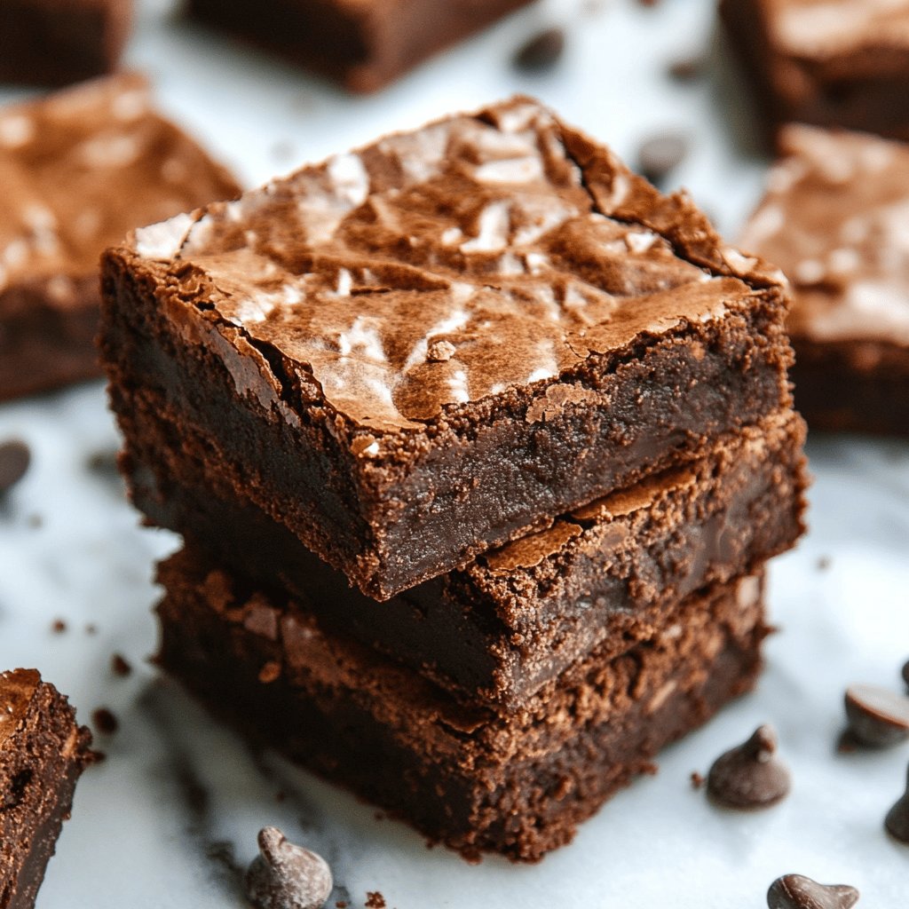 Délicieux Brownies Chocolatés