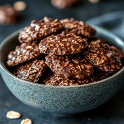 No-Bake Chocolate Oatmeal Cookies