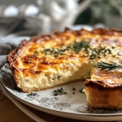 Quiche sans pâte légère