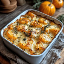 Gratin de potimarron savoureux