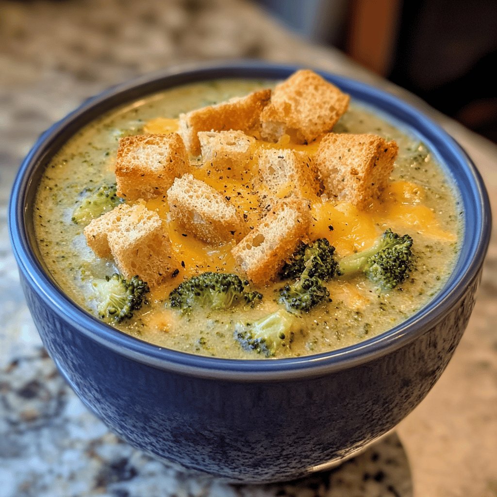 Broccoli Cheddar Soup