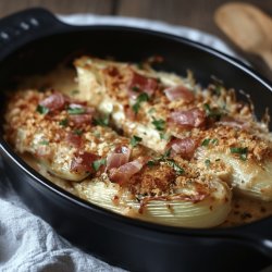 Endives au jambon gratinées