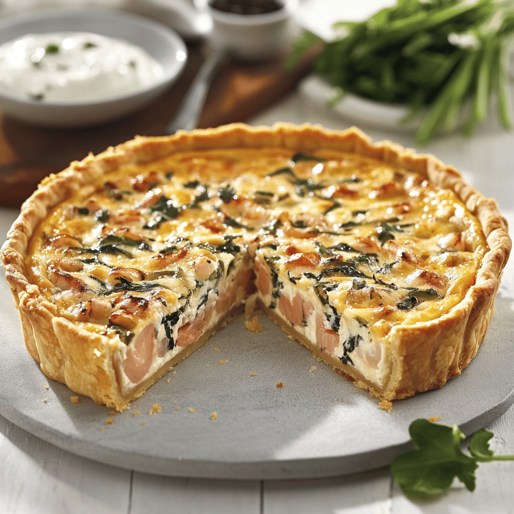 Quiche au thon simple