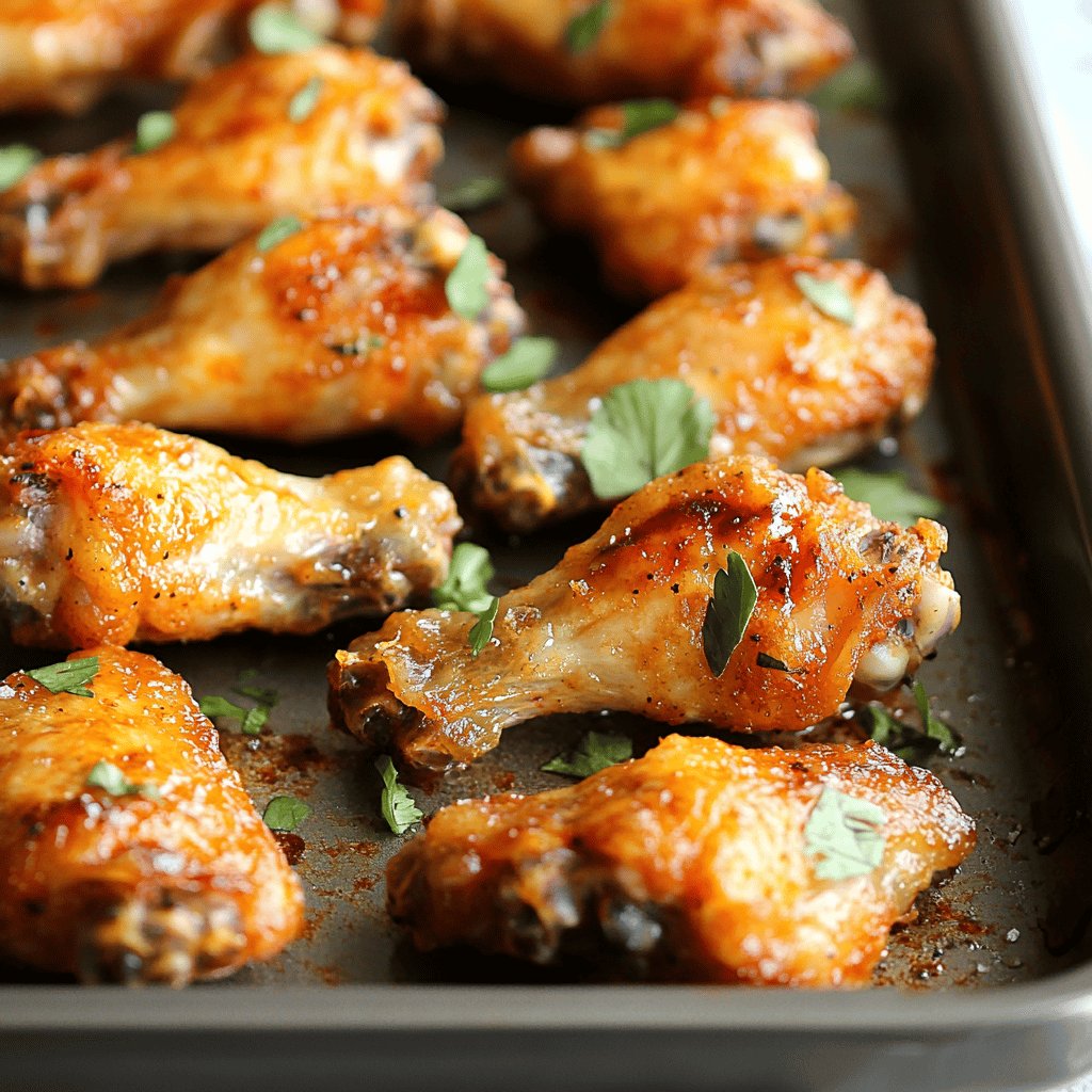 Oven-Baked Chicken Wings