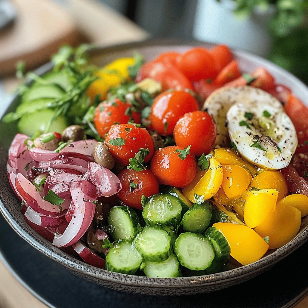 Salade Niçoise Authentique