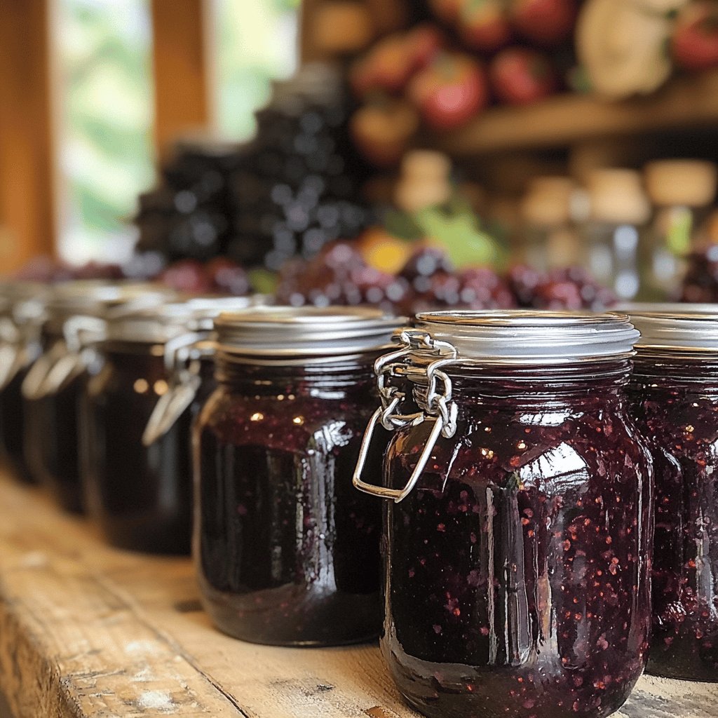 Confiture de mûres maison