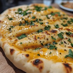 Cheese Naan fait maison