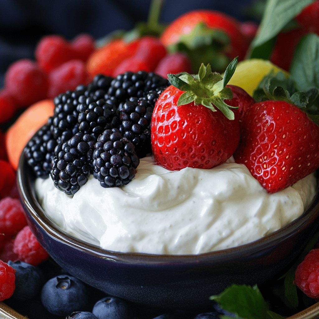 Delicious Fruit Dip