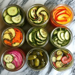 Easy Refrigerator Pickles