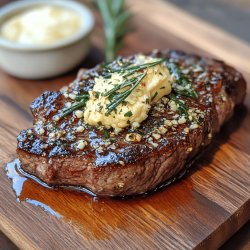 Sirloin Steak with Garlic Butter