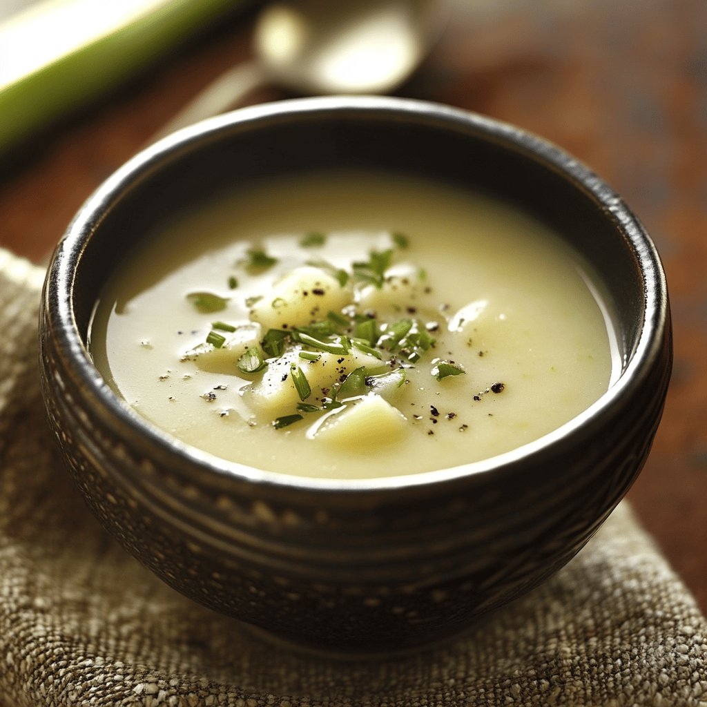 Simple Potato and Leek Soup