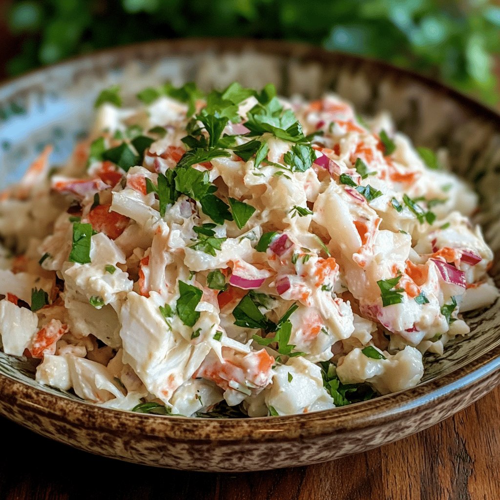 Fresh Crab Salad