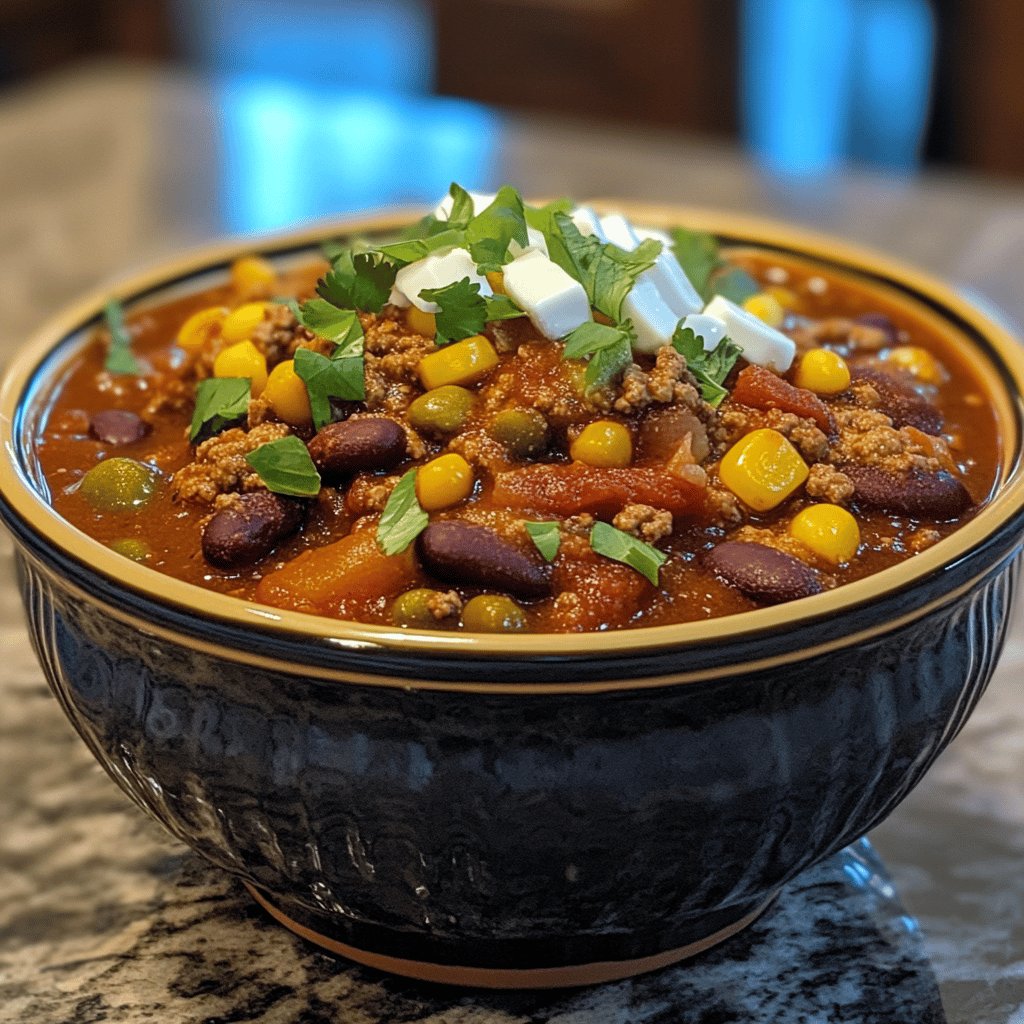 Classic Homemade Chili