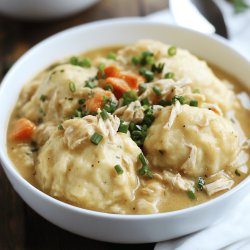 Slow Cooker Chicken & Dumplings