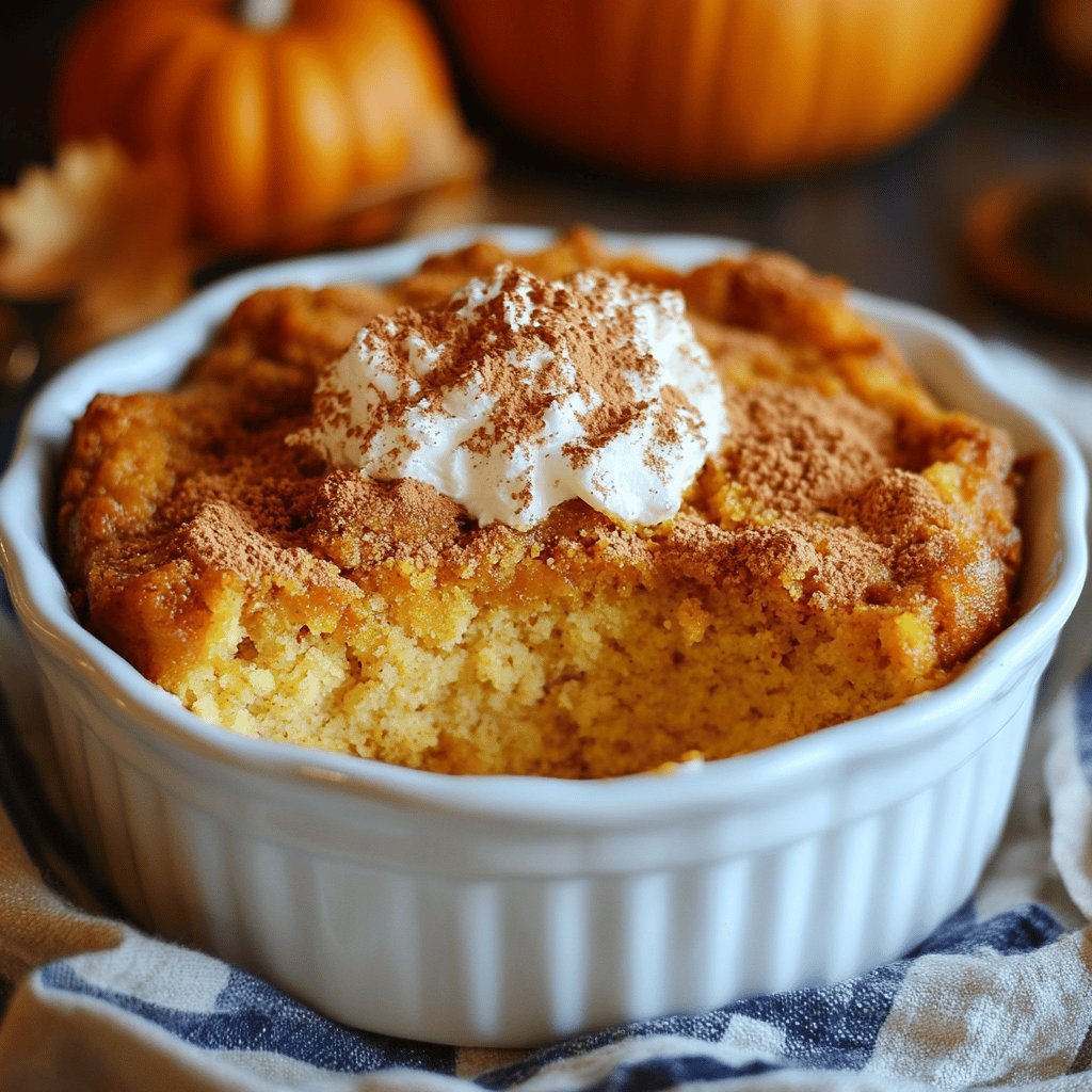 Easy Pumpkin Dump Cake