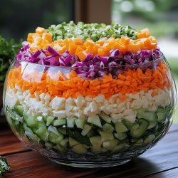 Colorful Seven Layer Salad