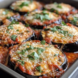 Baked Eggplant Parmesan