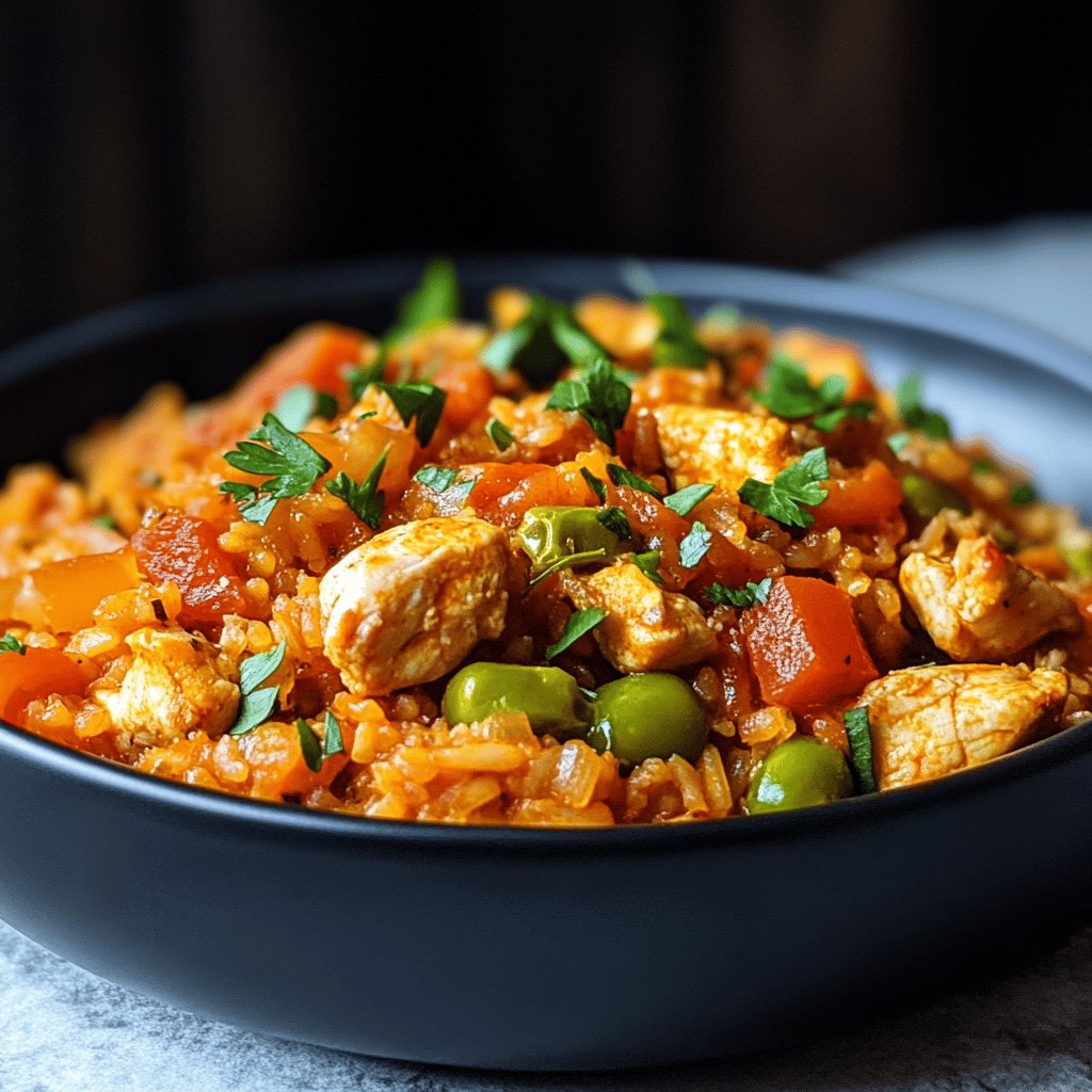 Jambalaya au poulet