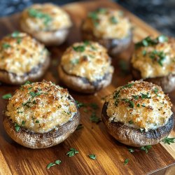 Delicious Stuffed Mushrooms