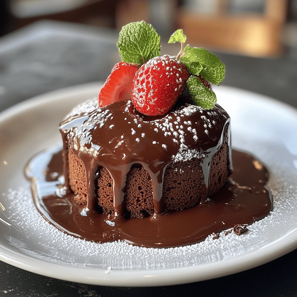 Molten Chocolate Lava Cake