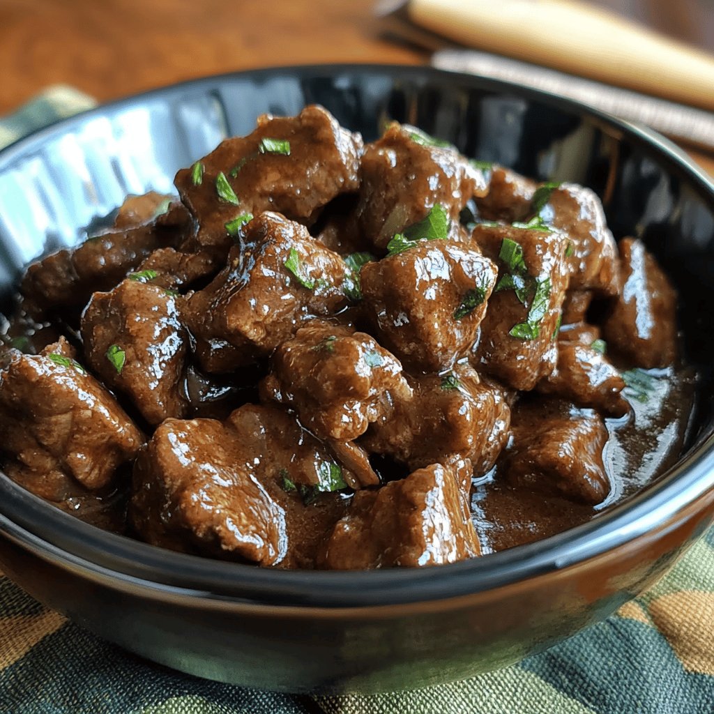 Savory Beef Tips