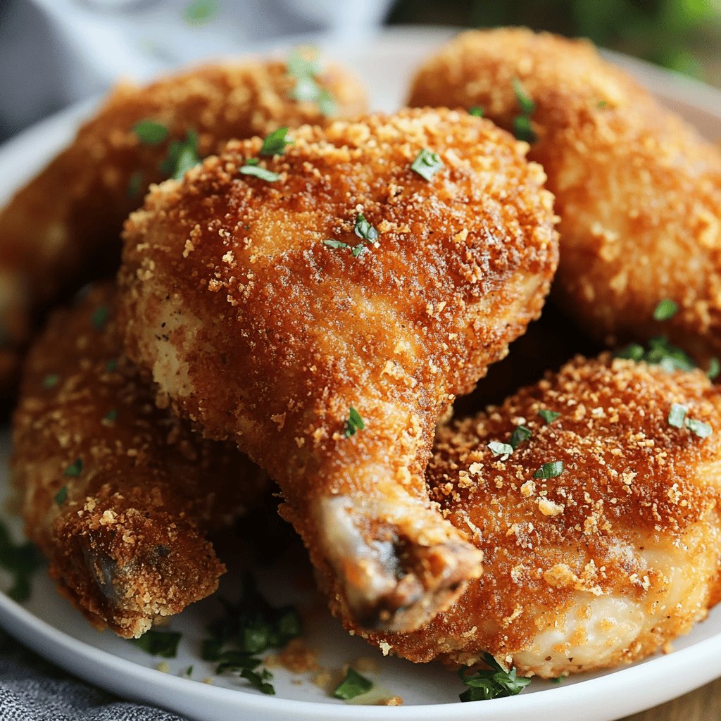 Crispy Oven-Fried Chicken