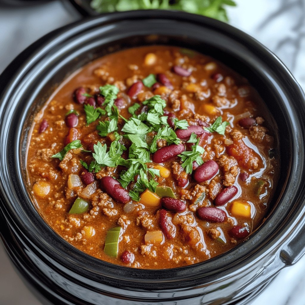 Slow Cooker Chili