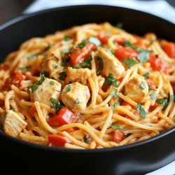 Chicken Spaghetti with Rotel