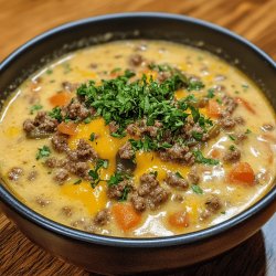 Cheeseburger Soup