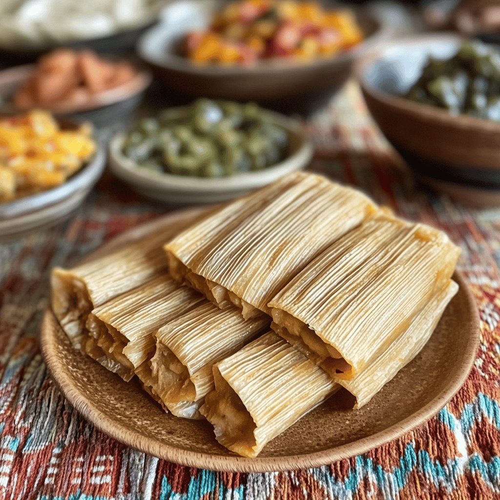 Authentic Homemade Tamales