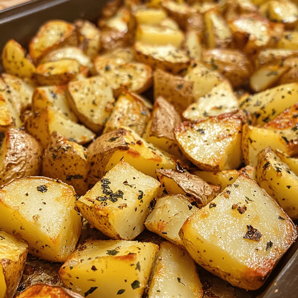 Easy Oven Roasted Potatoes