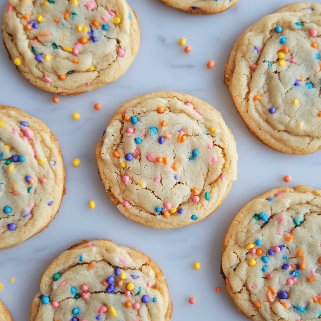 Easy Cake Mix Cookies