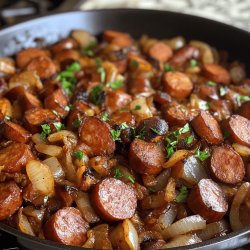 Quick Kielbasa Skillet Dinner