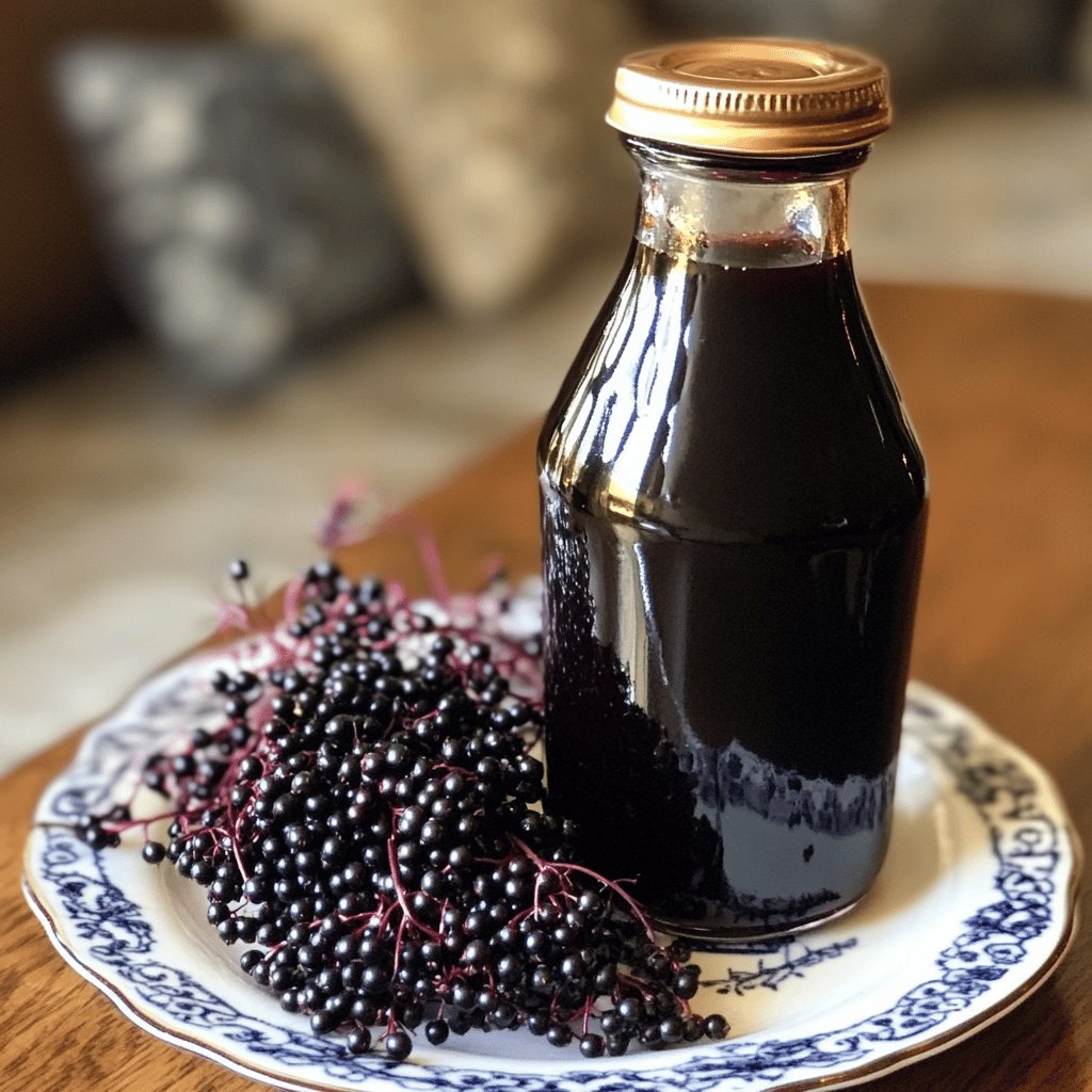 Homemade Elderberry Syrup