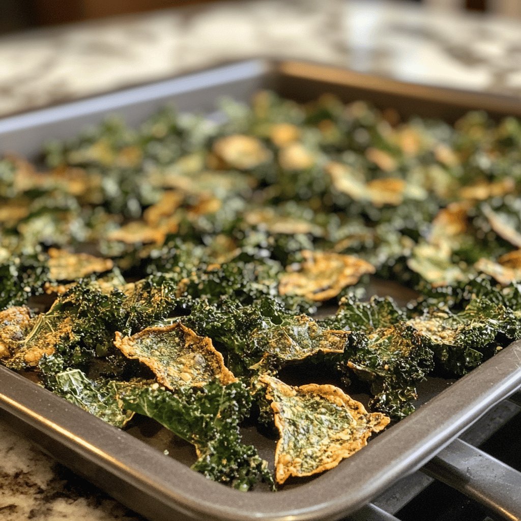 Crispy Baked Kale Chips